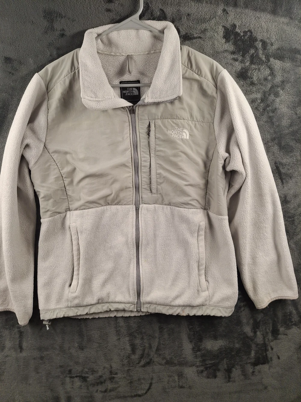 The North Face Light Gray Fleece Jacket